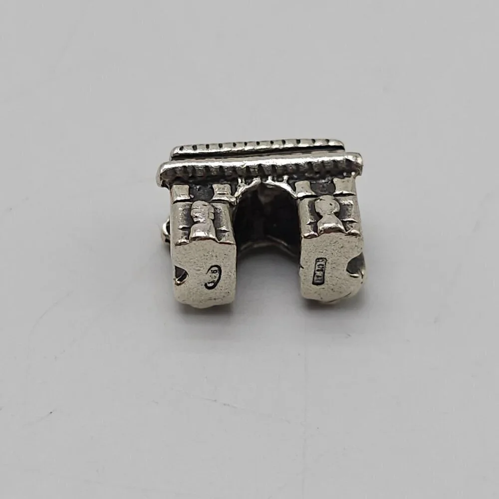 Tedora Paris Italy Silver Charm Bead For European Bracelets Necklace